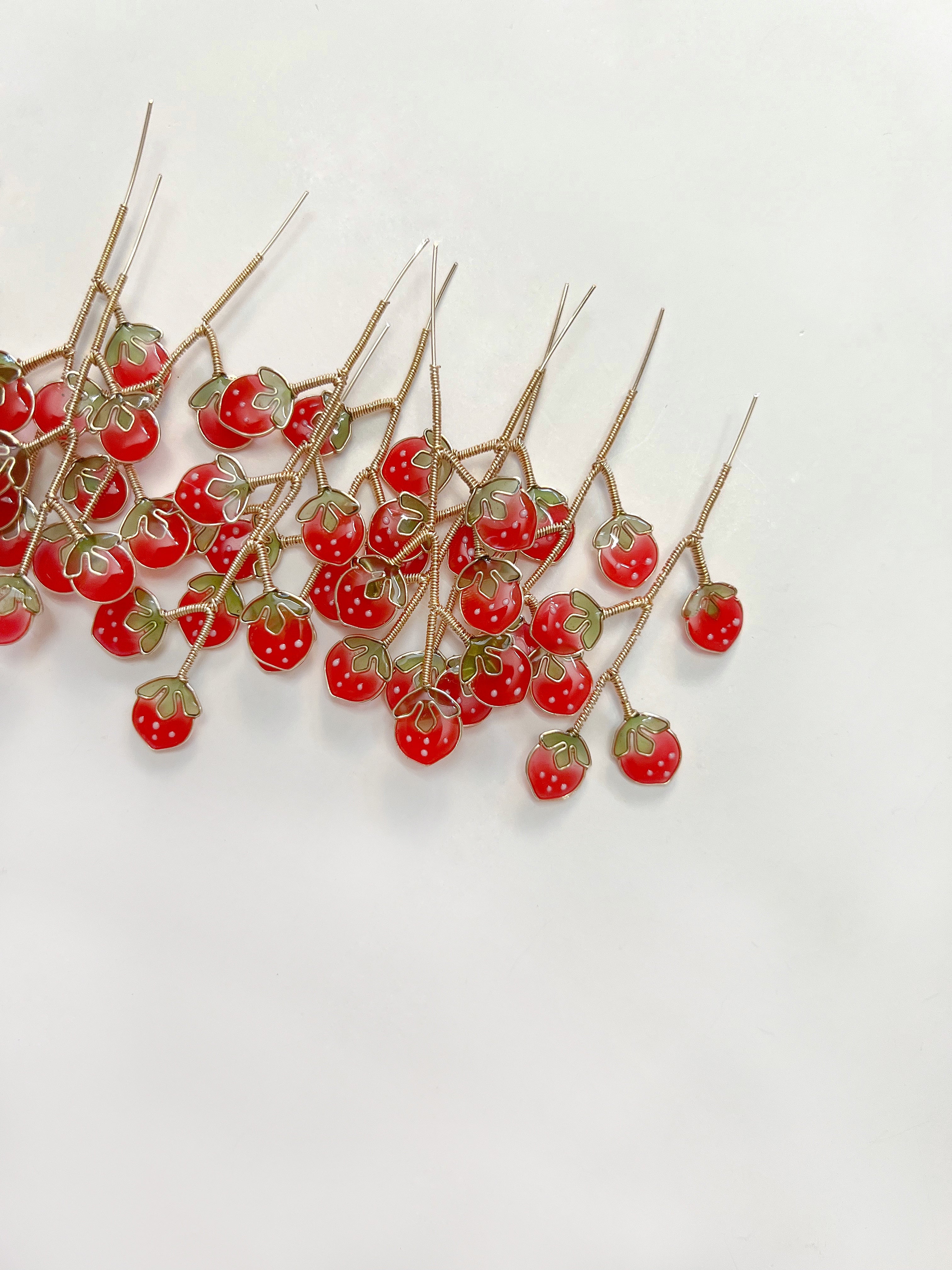 PREVIEW | Preorder| Strawberry Bundle Earrings