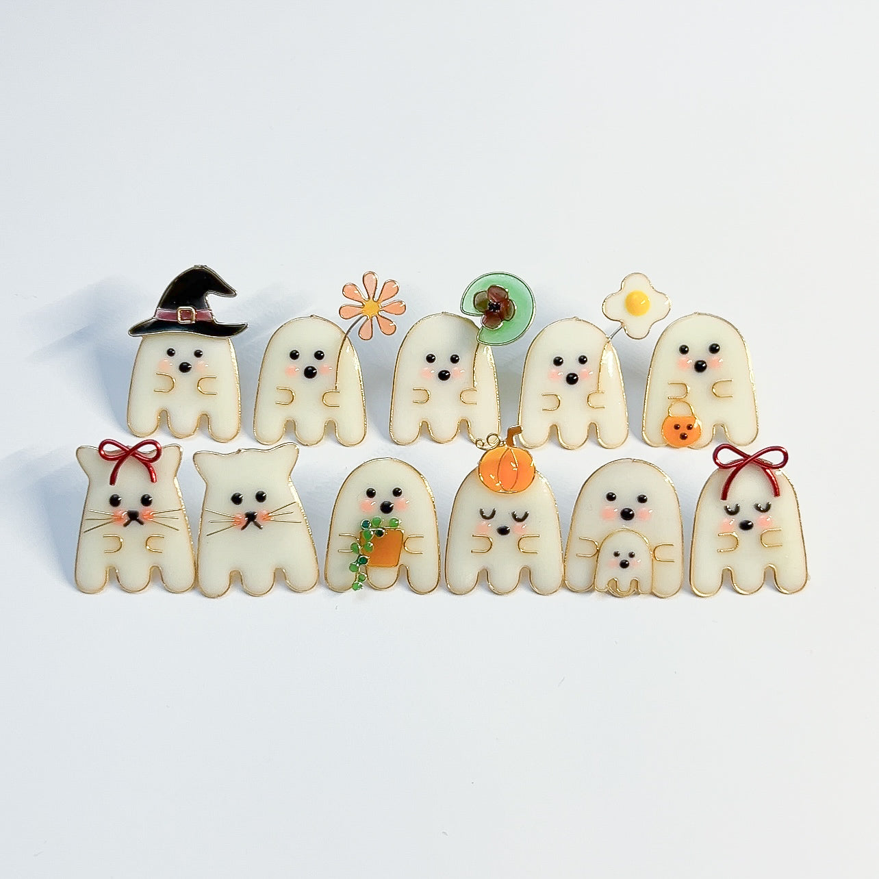 PREORDER | PINS | GHOST PARTY (GLOW-IN-THE DARK)