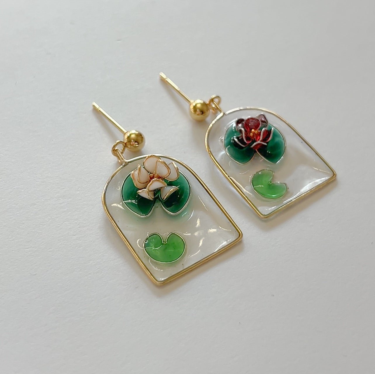 Preorder | Lily Pond Earrings