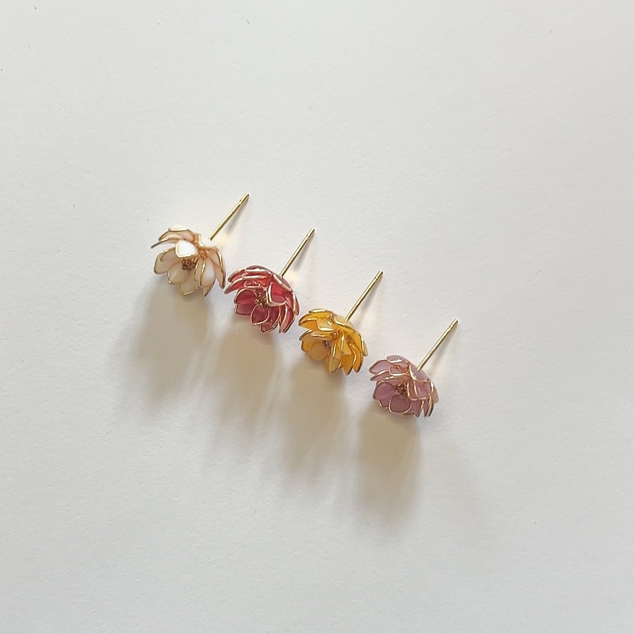 Preorder | Lotus Stud Earrings