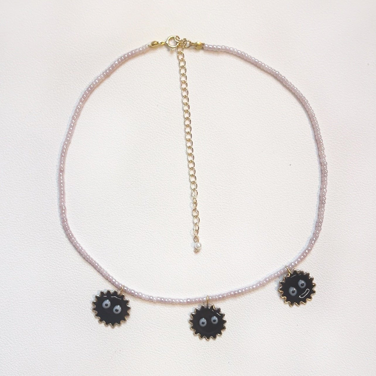 Preorder | Beaded Soot Sprite Necklace