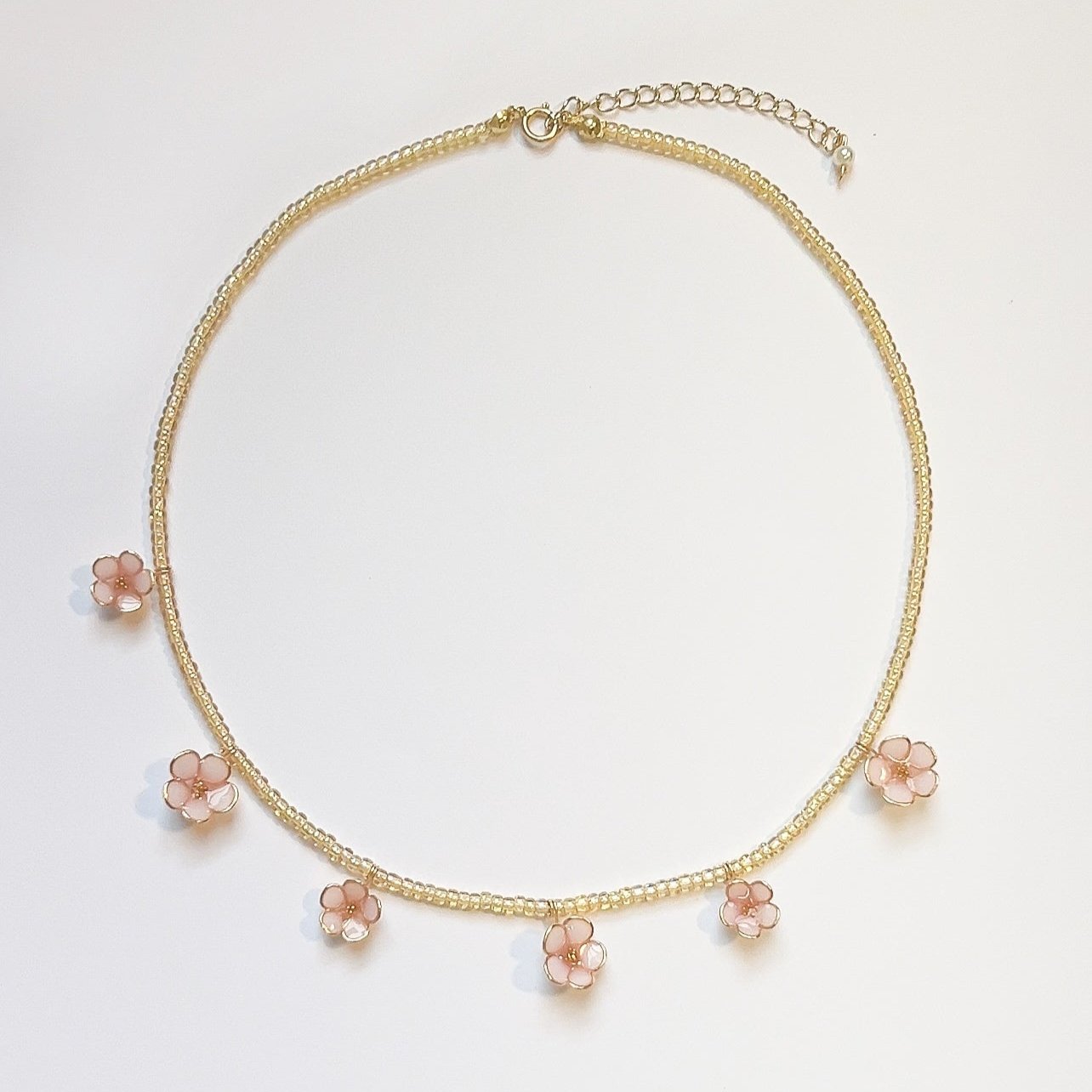 Preorder | Beaded Mix Floral Necklace