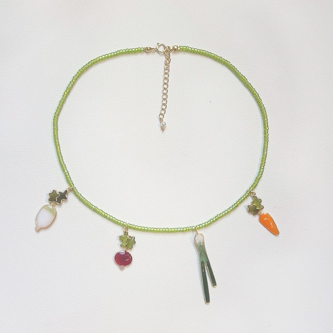 Preorder | Beaded Mix Veggie Necklace