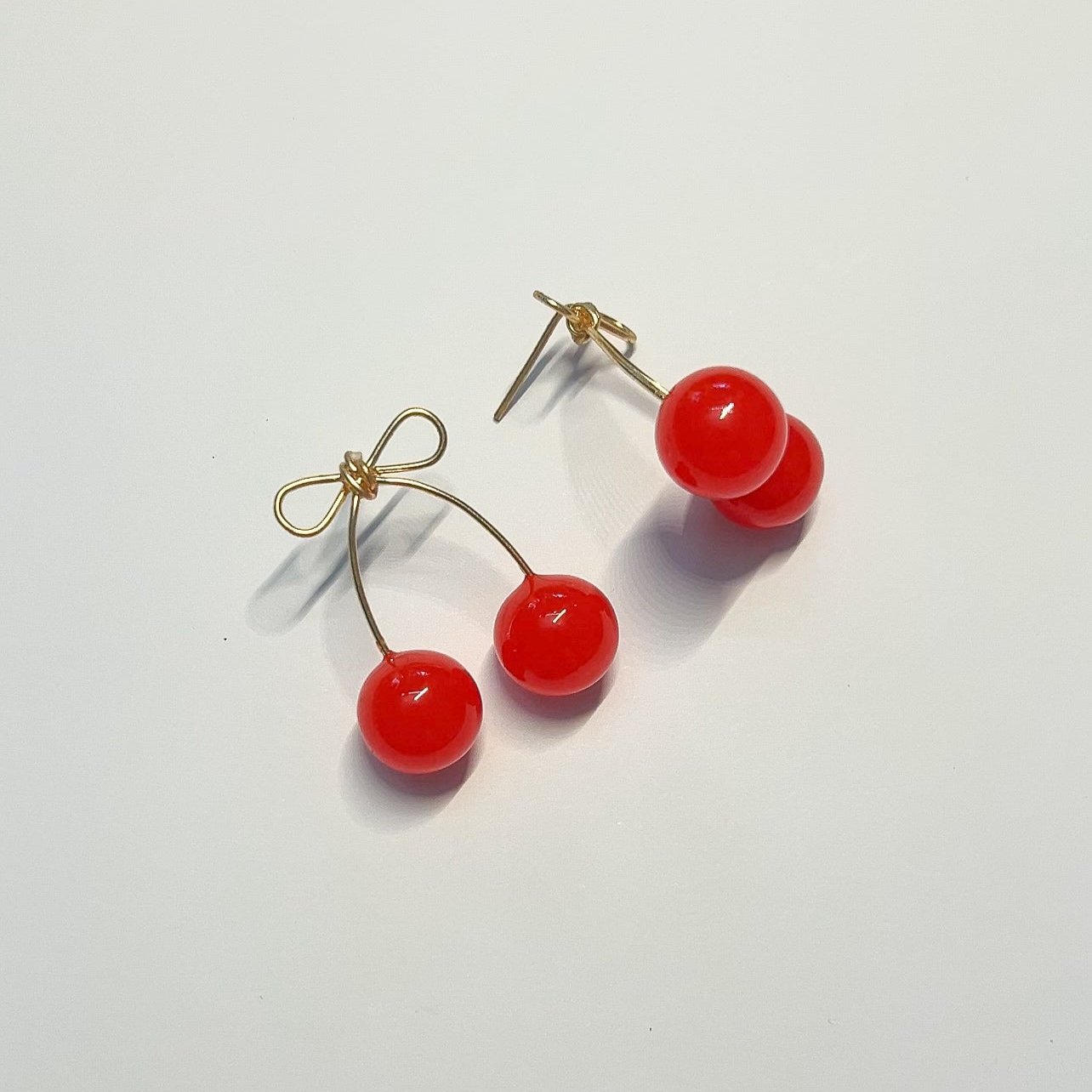 Preorder | Cherry Bow Studs