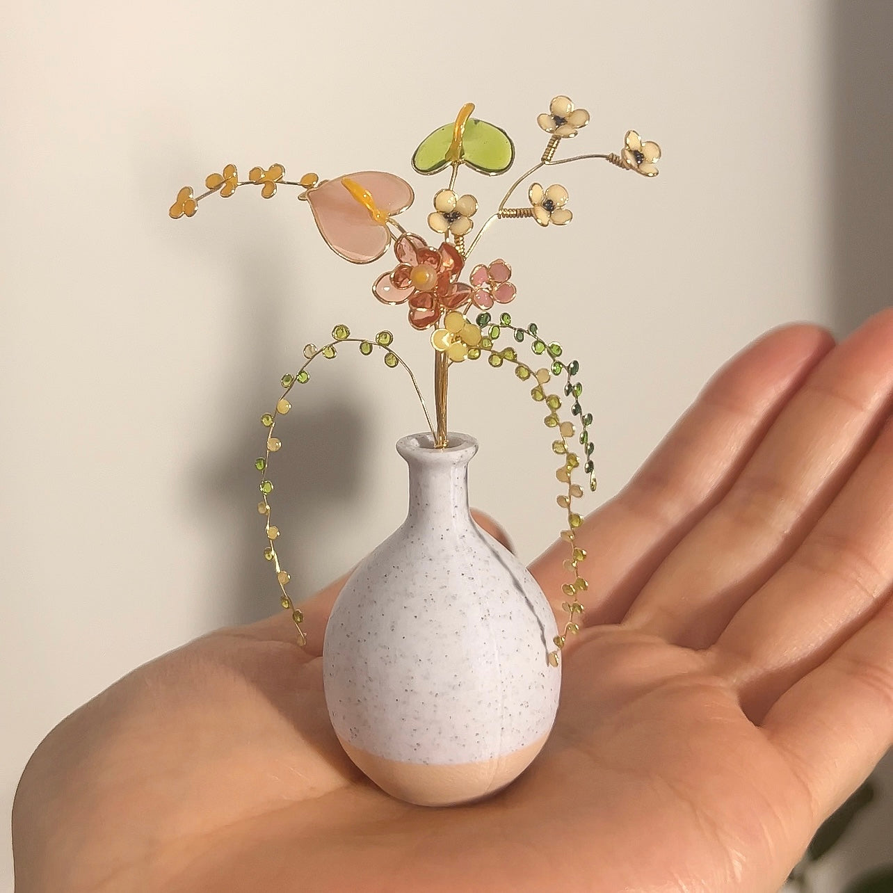 Miniature Laceleaf Anthurium Bouquets
