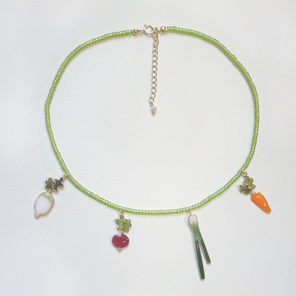 Preorder | Beaded Mix Veggie Necklace