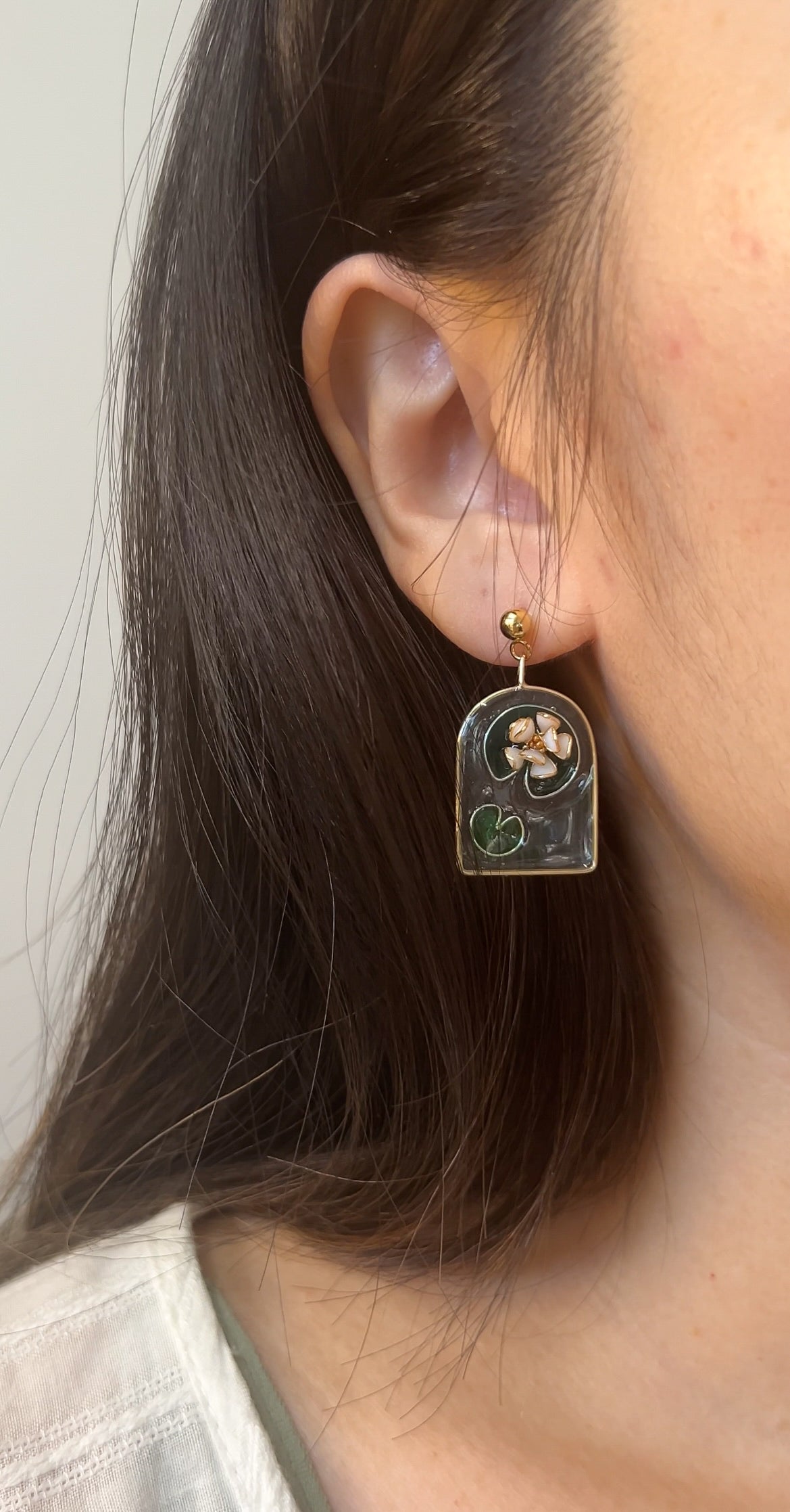 Preorder | Lily Pond Earrings