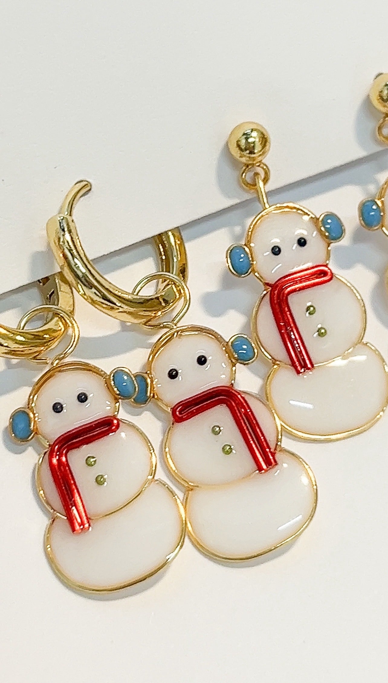 Preorder | Snowmen Earrings