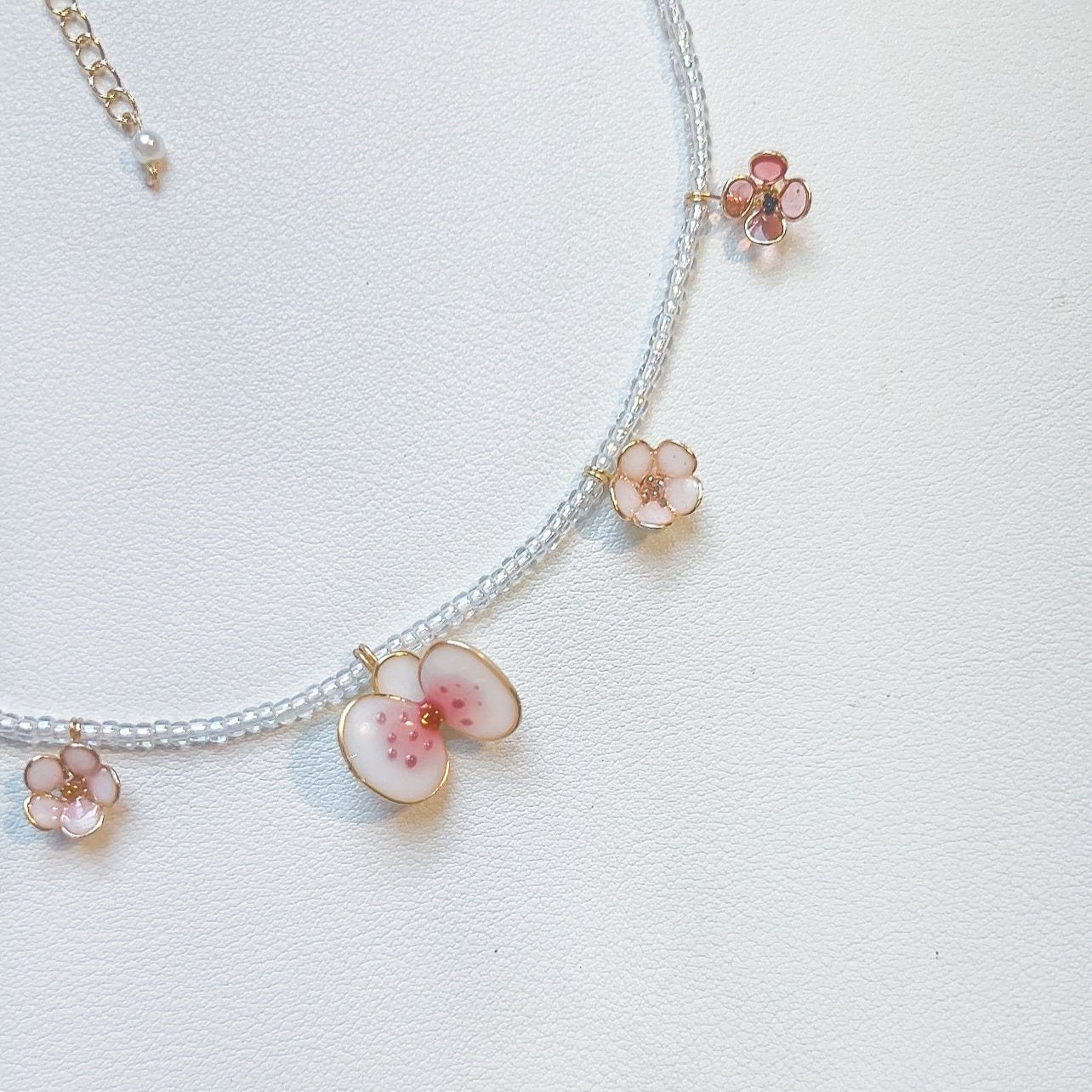 Preorder | Beaded Mix Floral Necklace