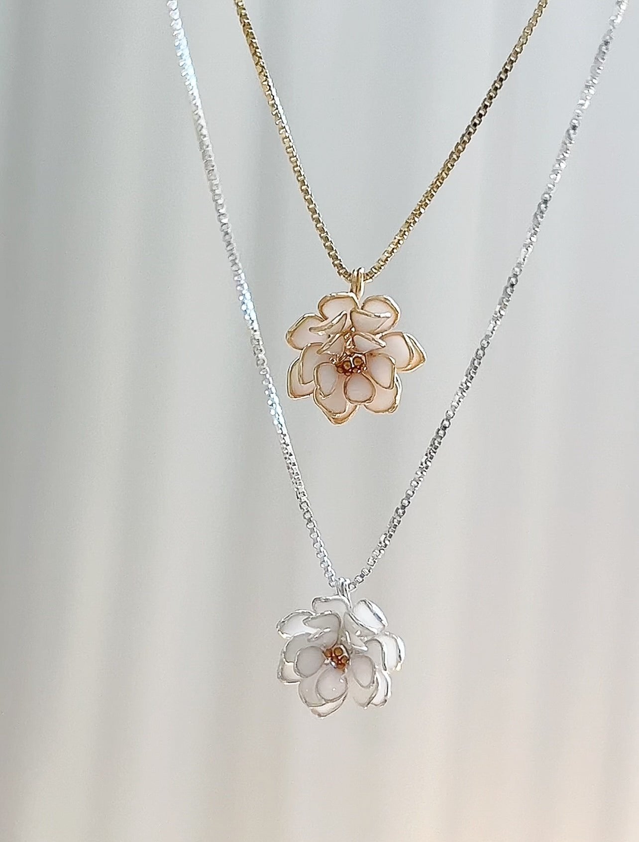 Preorder | Lotus Pendant Necklace