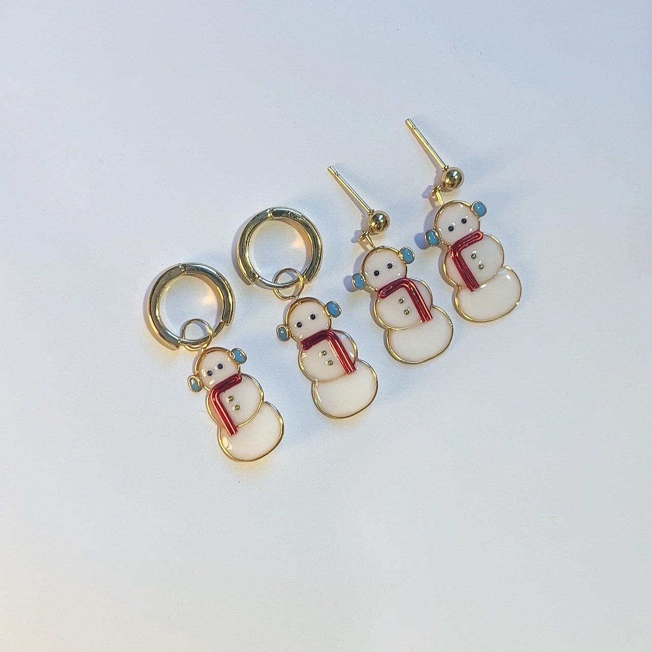 Preorder | Snowmen Earrings