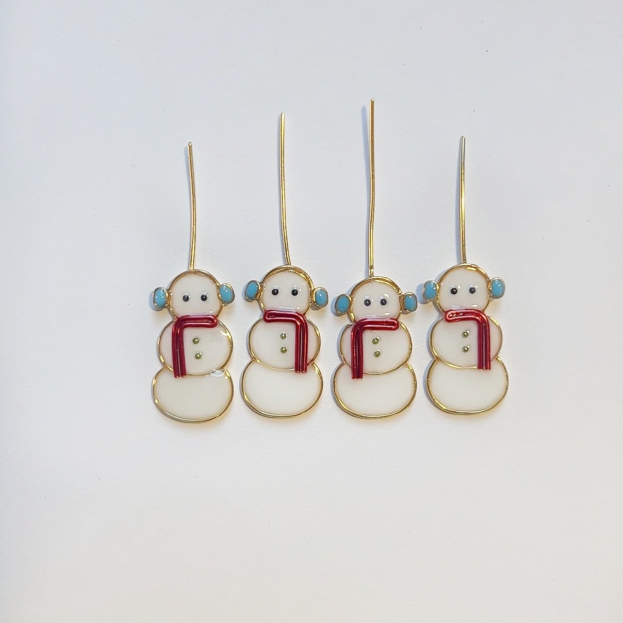 Preorder | Snowmen Earrings