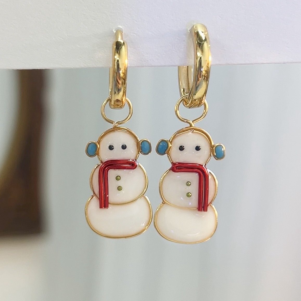 Preorder | Snowmen Earrings