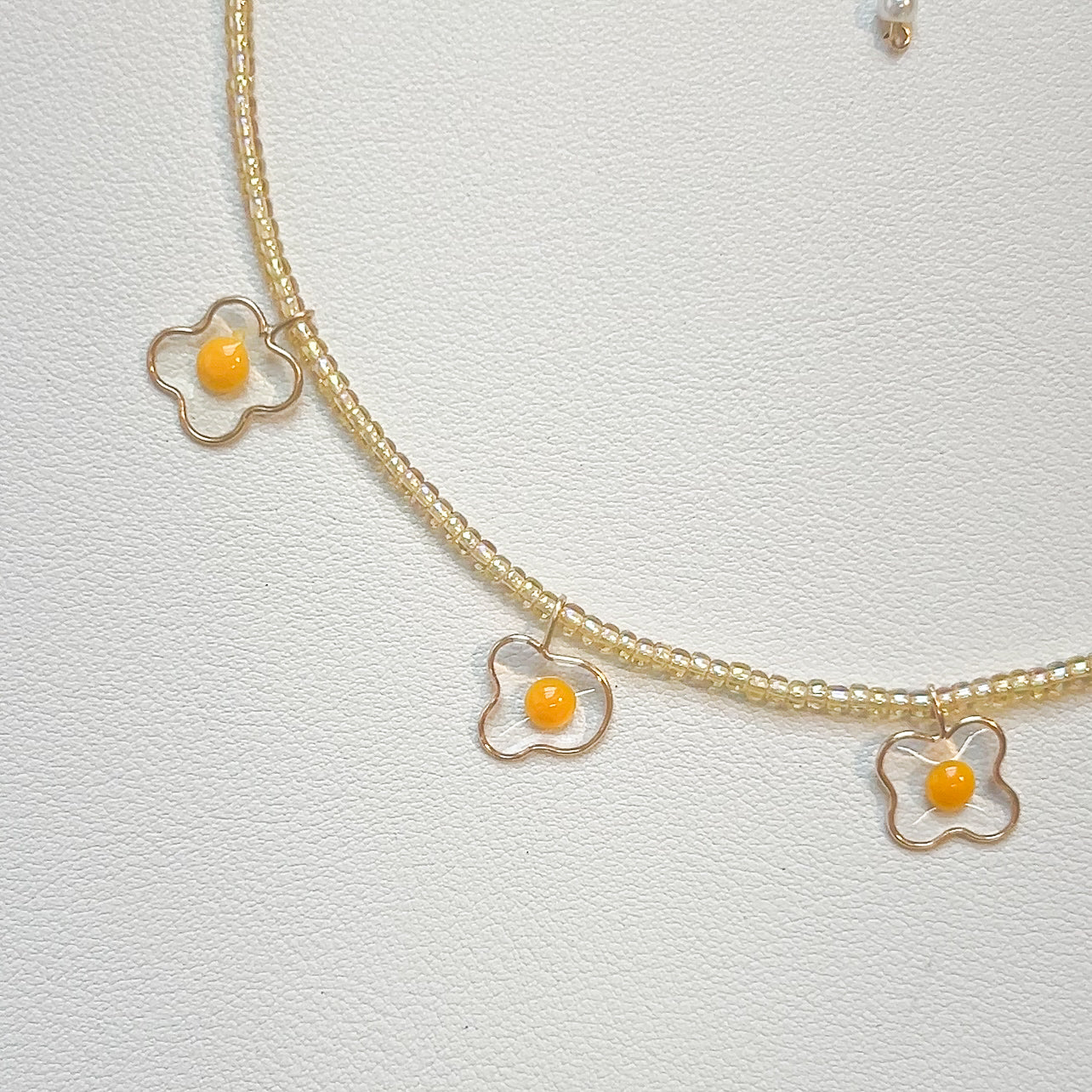 Preorder | Beaded Egg Necklace