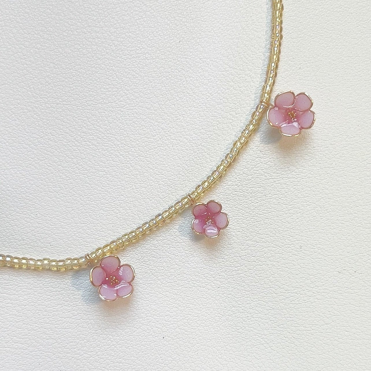 Preorder | Beaded Mix Floral Necklace