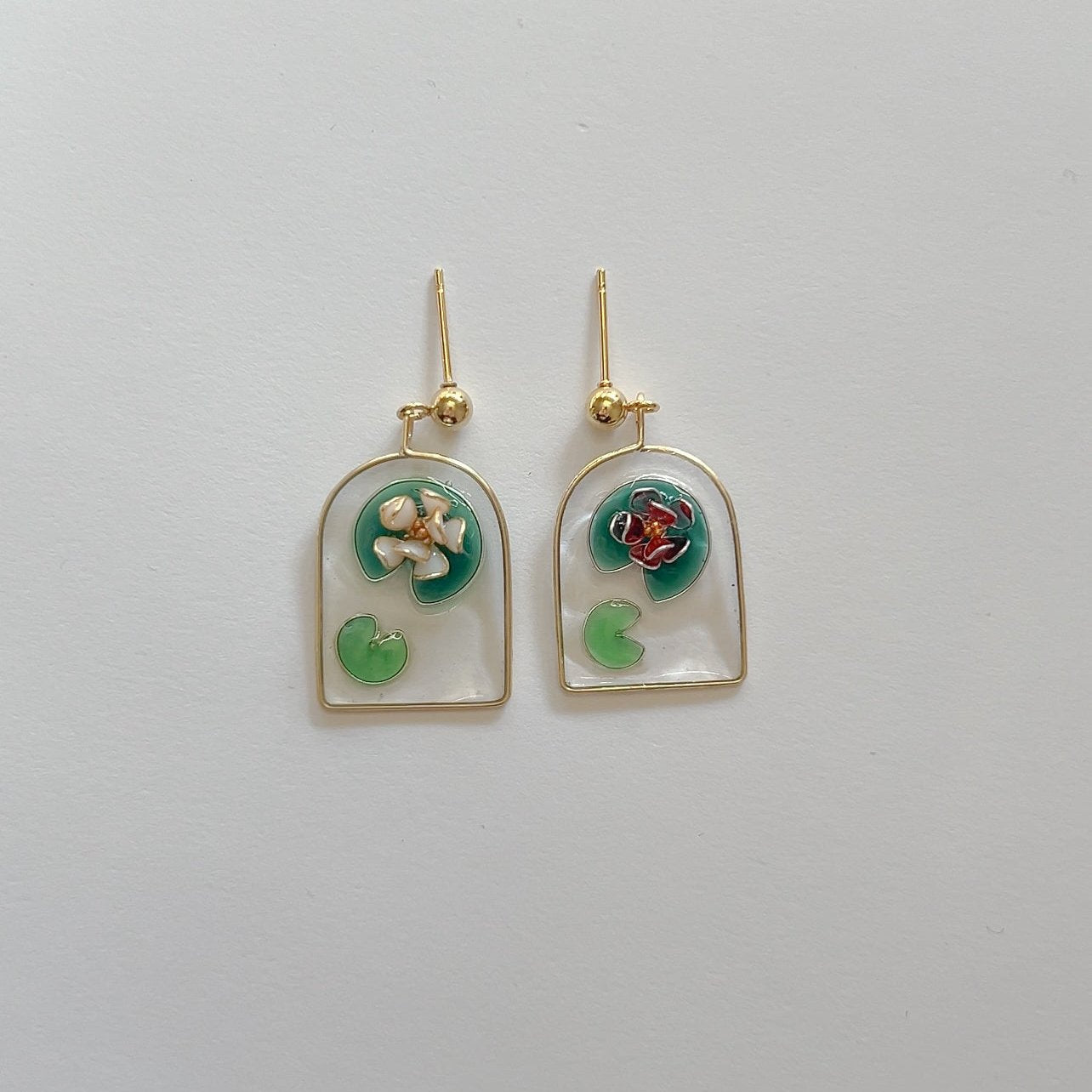 Preorder | Lily Pond Earrings