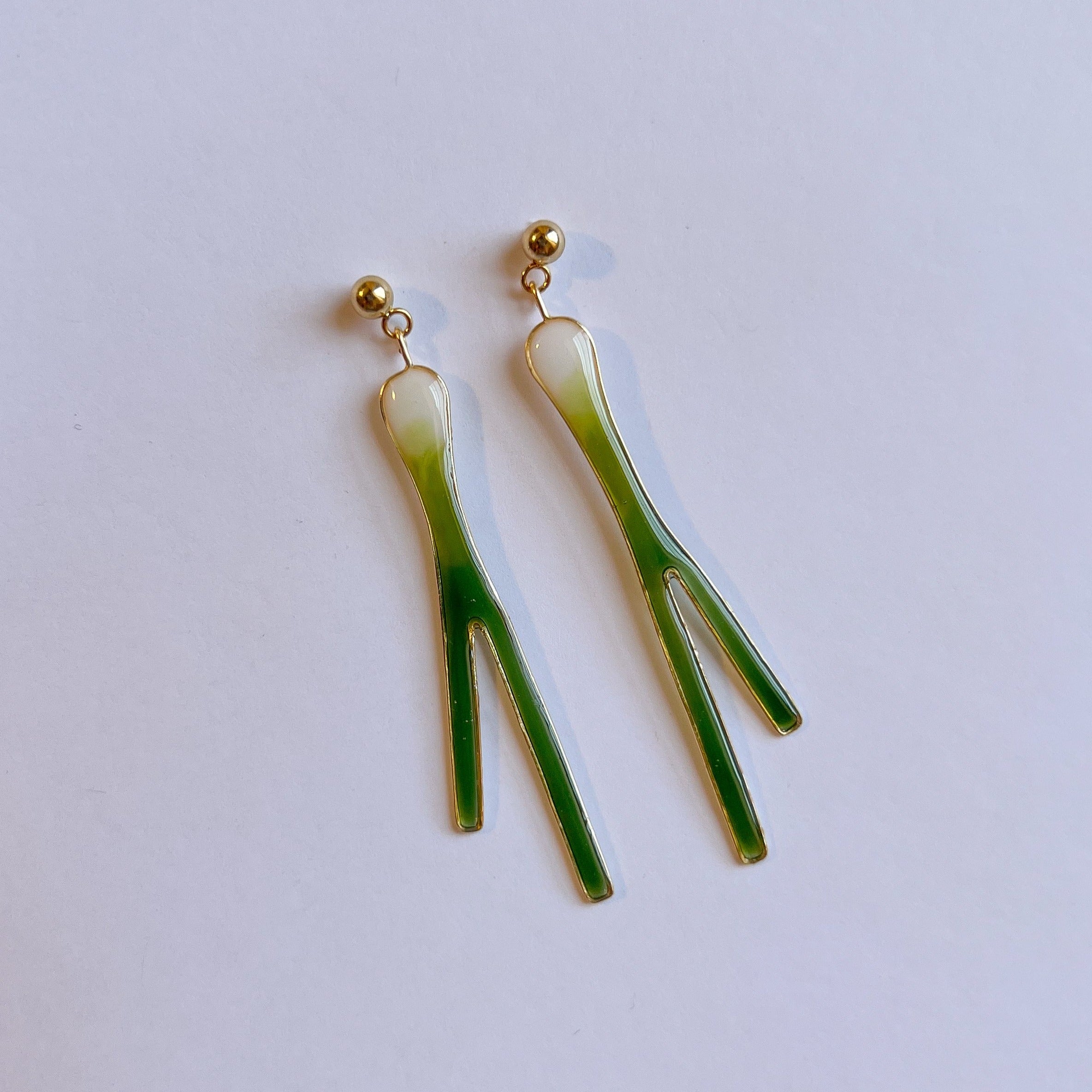 Preorder | Scallion Earrings