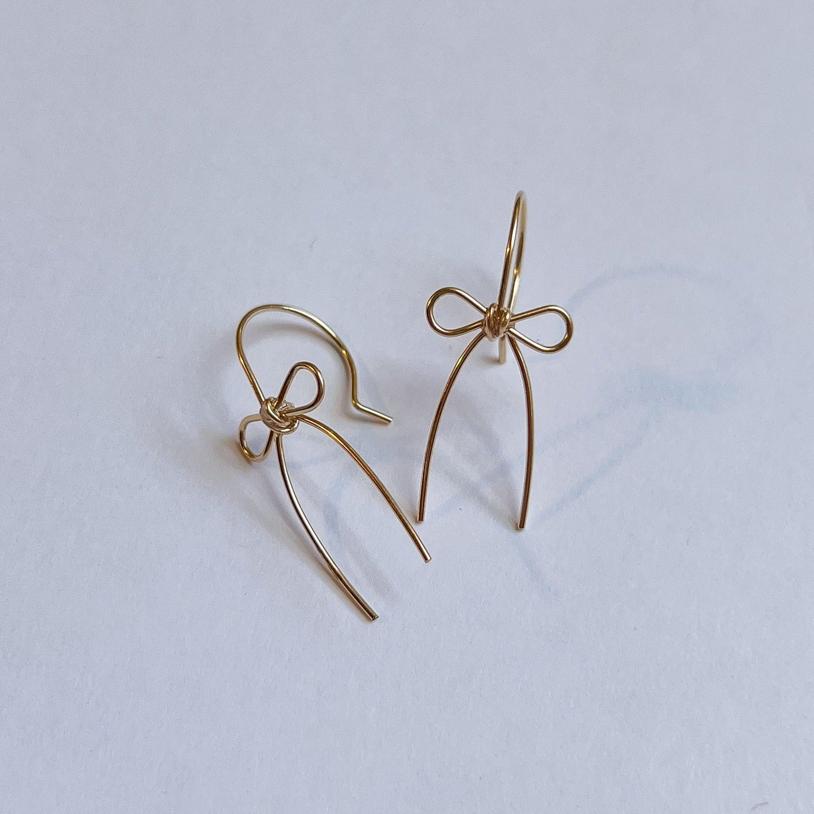 Preorder | Bow Earrings ౨ৎ