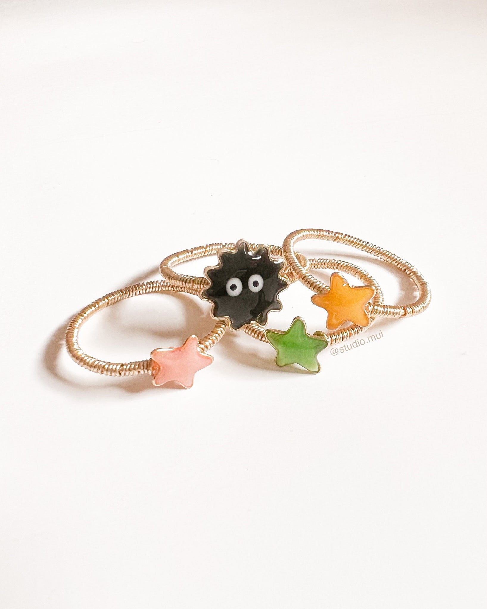 PREVIEW | Preorder| Soot Sprite and Star Rings