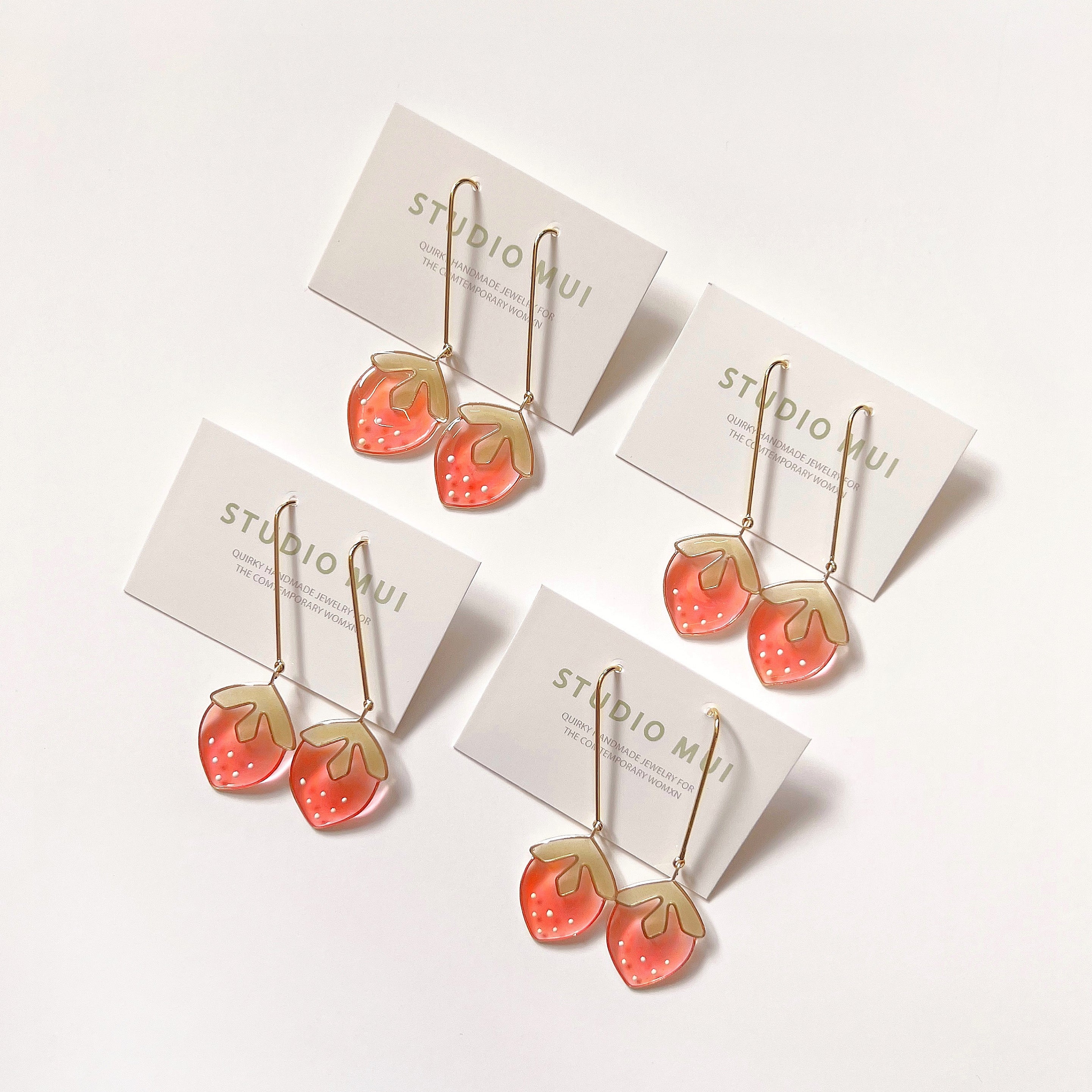 PREVIEW | Preorder|Strawberry Dangles
