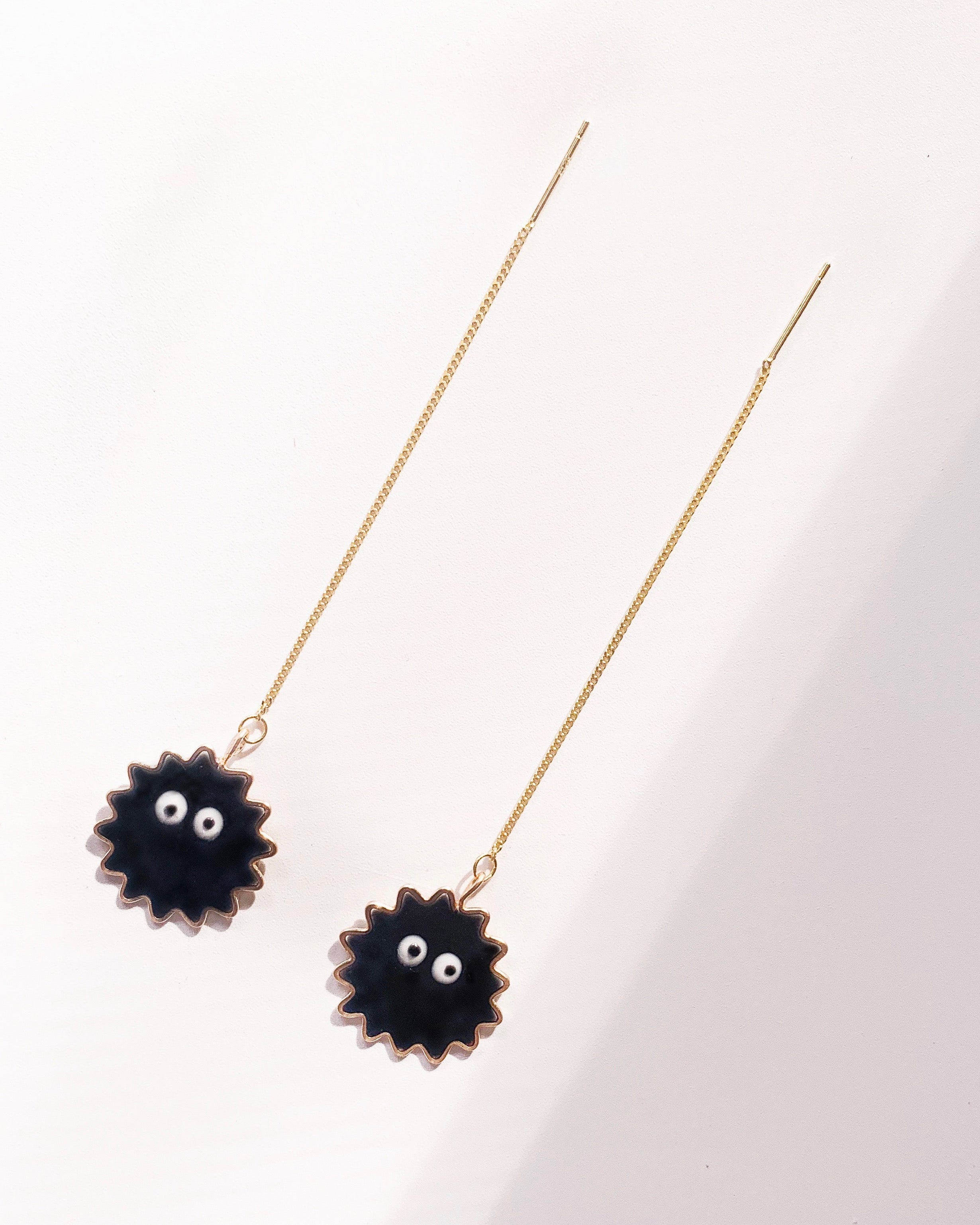 PREVIEW | Preorder| Soot Sprite Inspired Threader Earrings