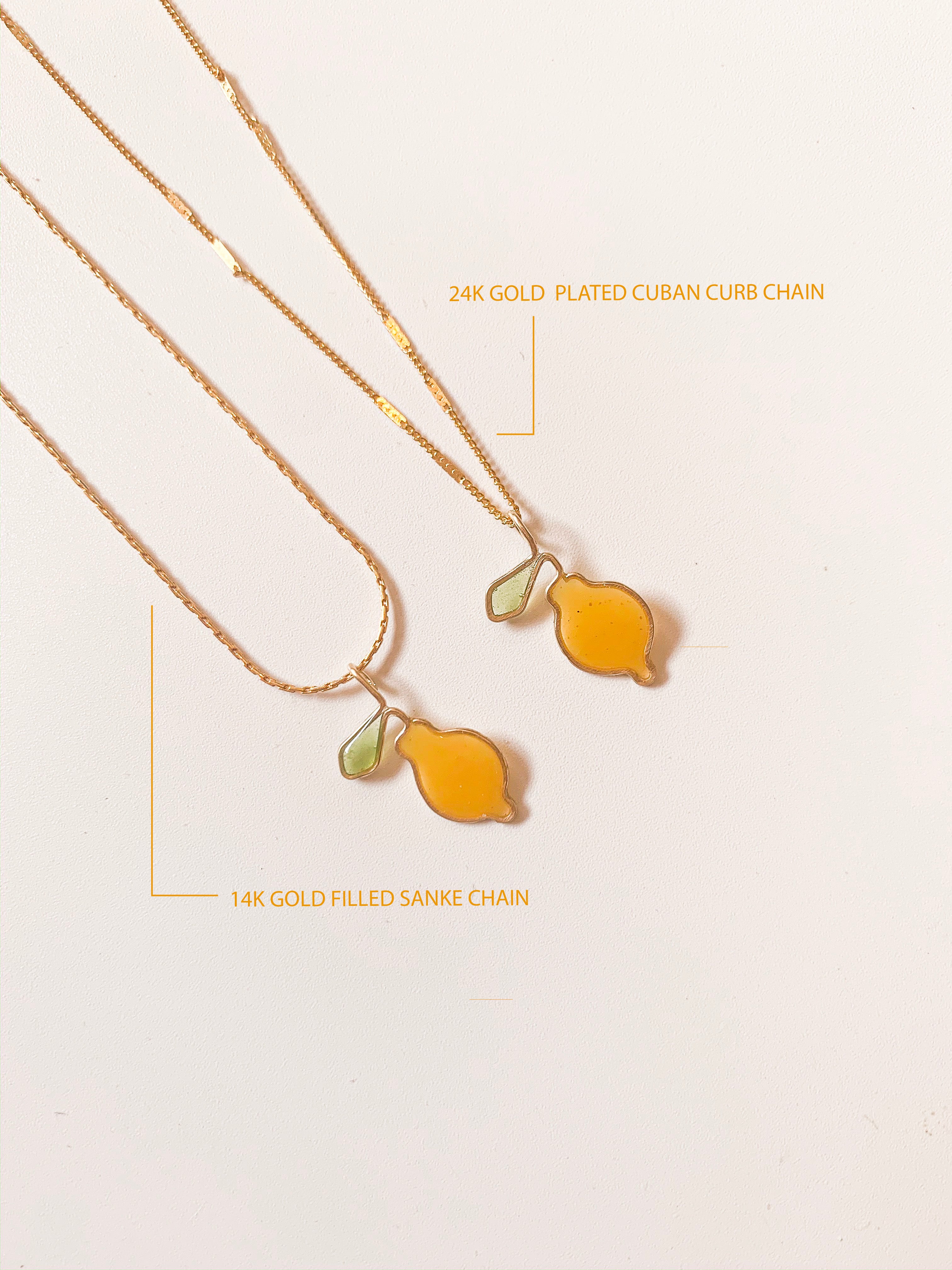 Preorder| Fruit Pendant Necklace
