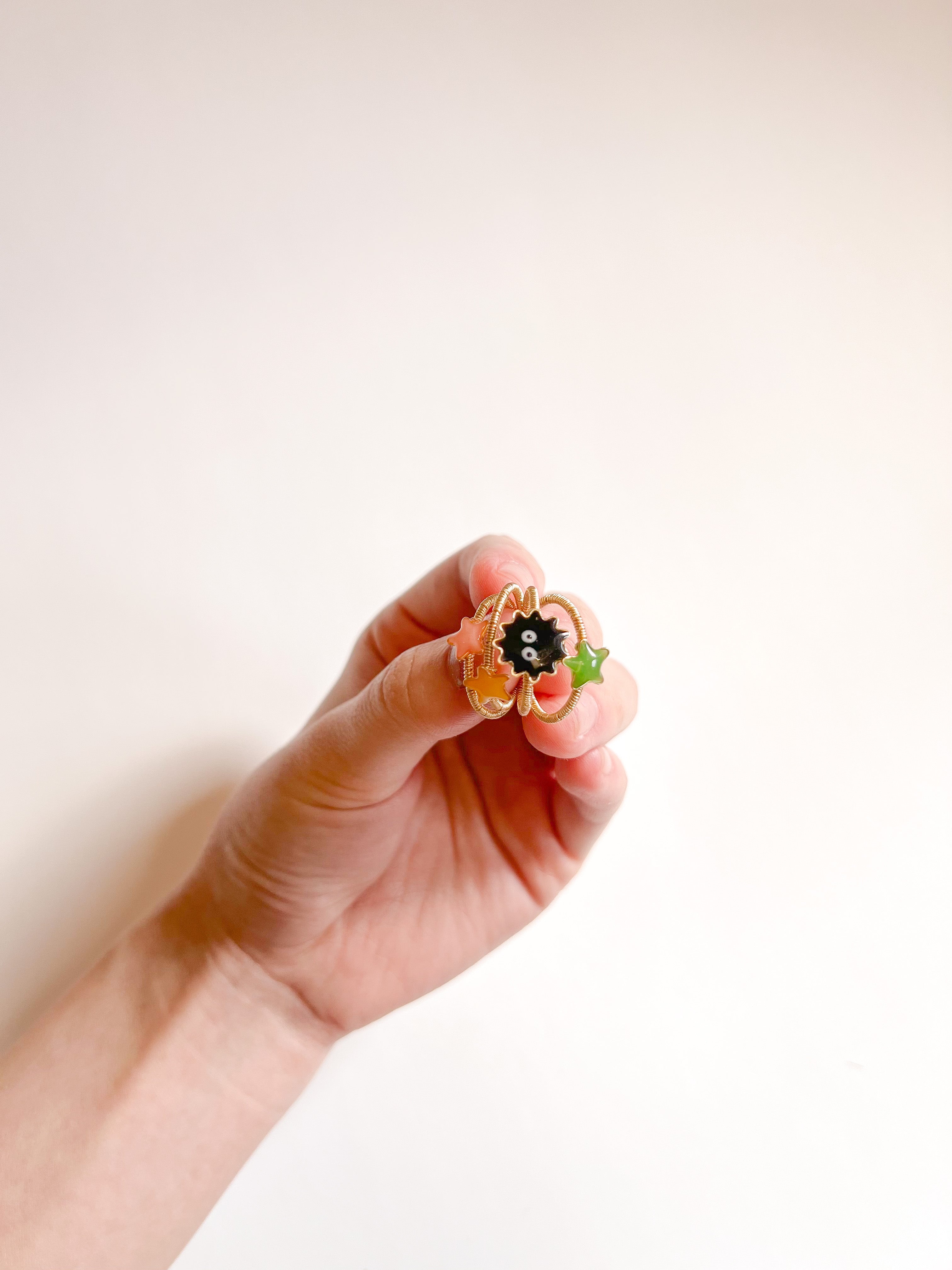 PREVIEW | Preorder| Soot Sprite and Star Rings